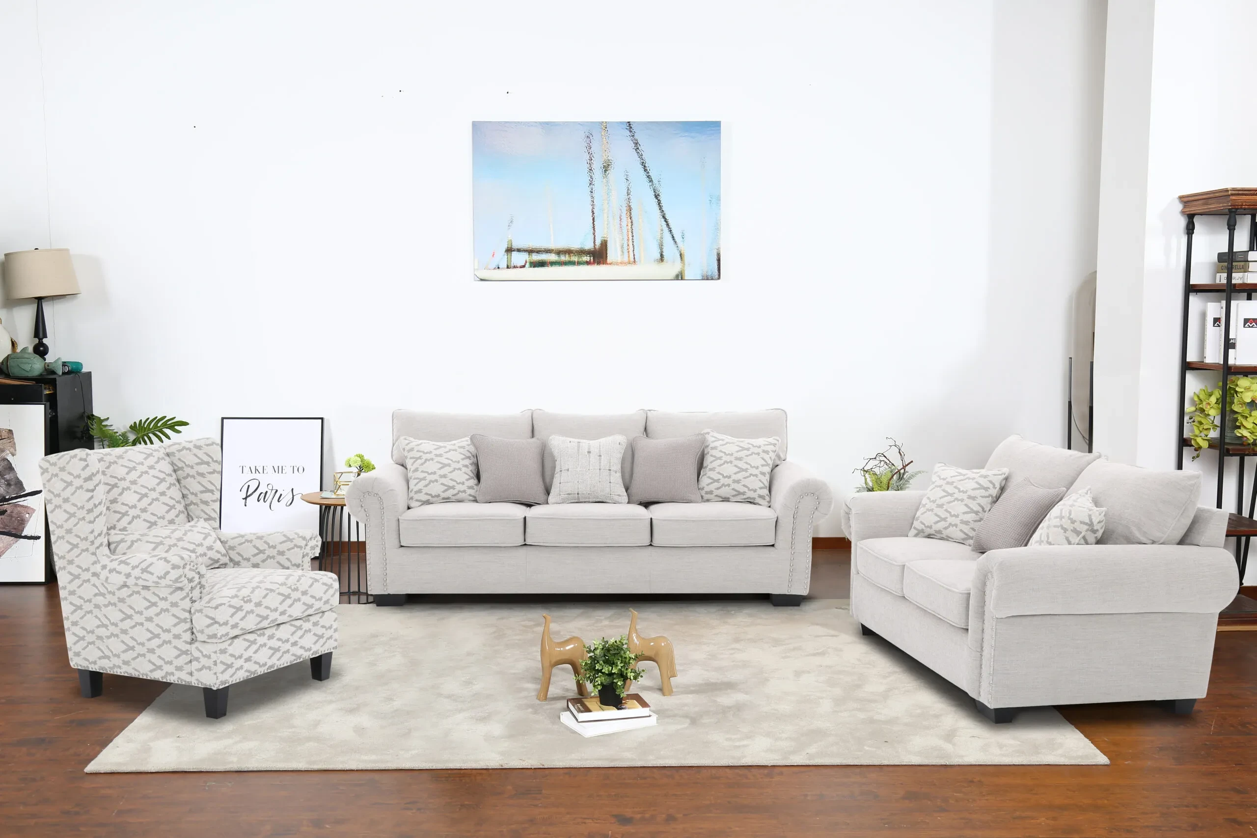 WATSON 6 SEATER STATIONARY SOFA